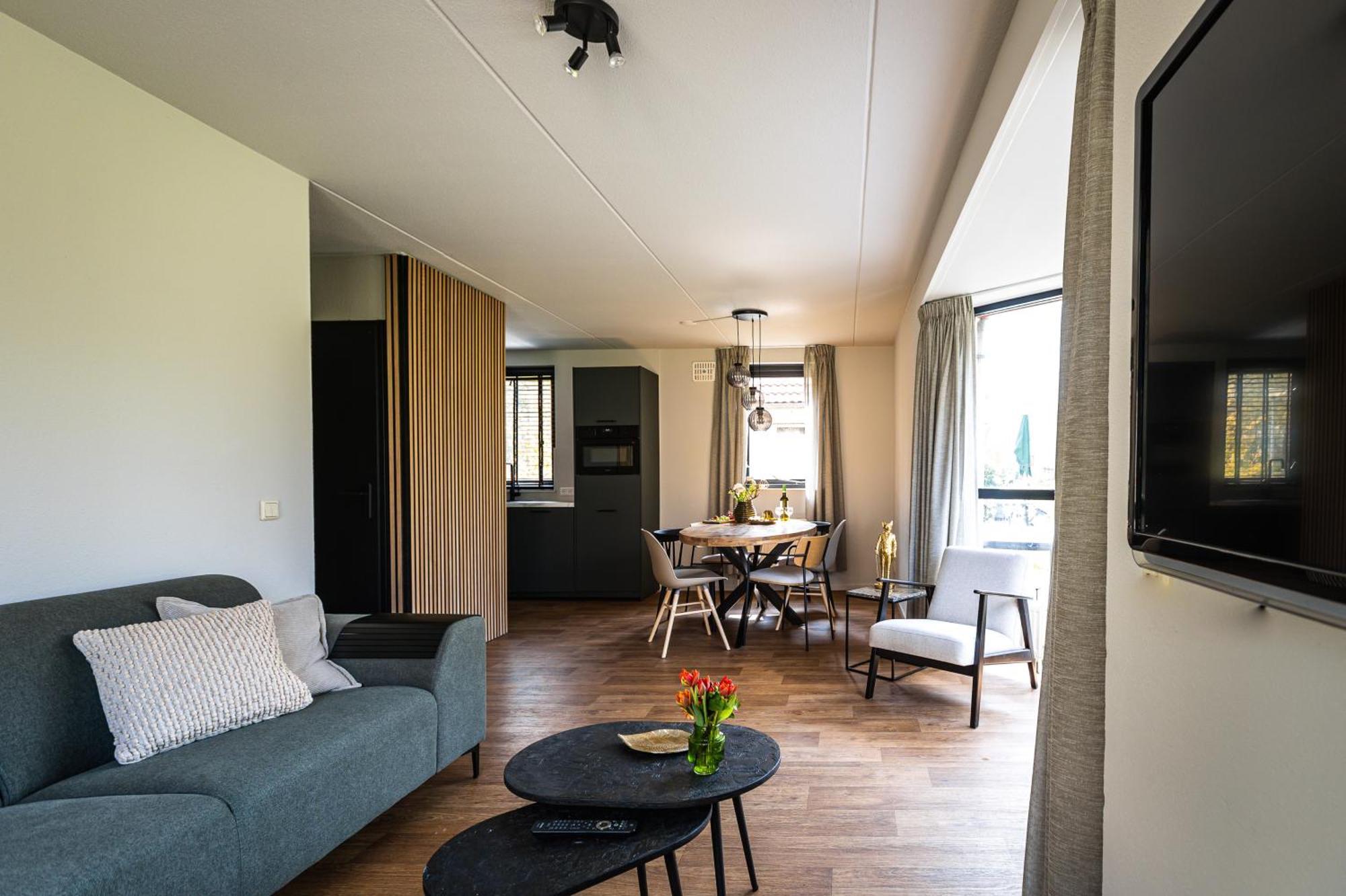 Luxe Vakantiehuisje - Sauna - Natuur - Strand Ewijk Ngoại thất bức ảnh